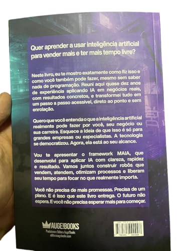 Contracapa do livro Robôs que Vendem